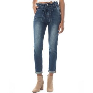 Almost Famous paper bag waist jeans size S FINAL PRICE UNLESS BUNDLED ‼️